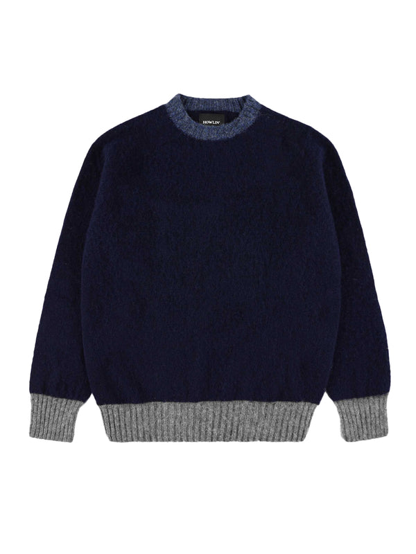 Howlin' CHS24 Captain Harry Sweater in Navy