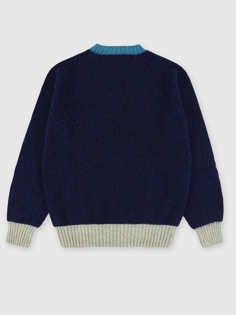 Howlin' Captain Harry Sweater in Magic Blue
