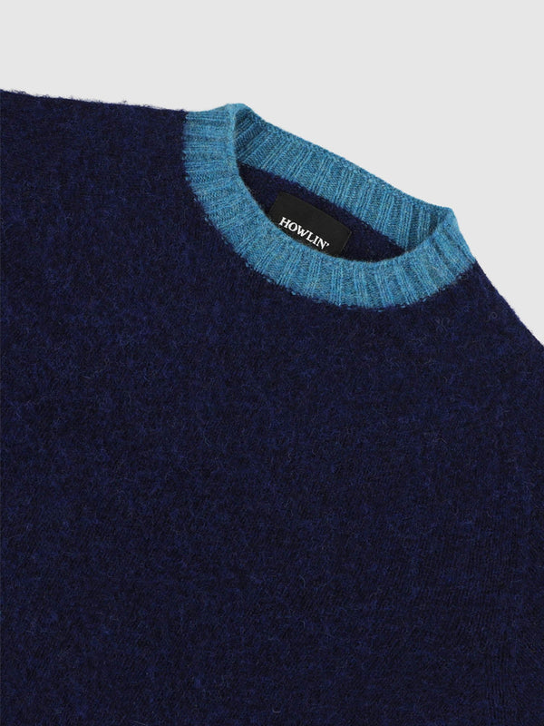 Howlin' Captain Harry Sweater in Magic Blue