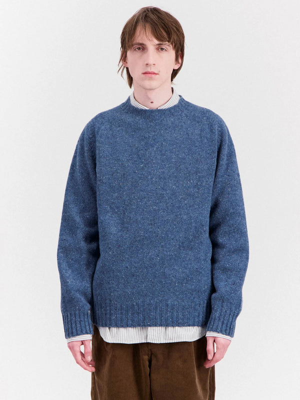 Howlin' Terry Sweater in Denim Storm
