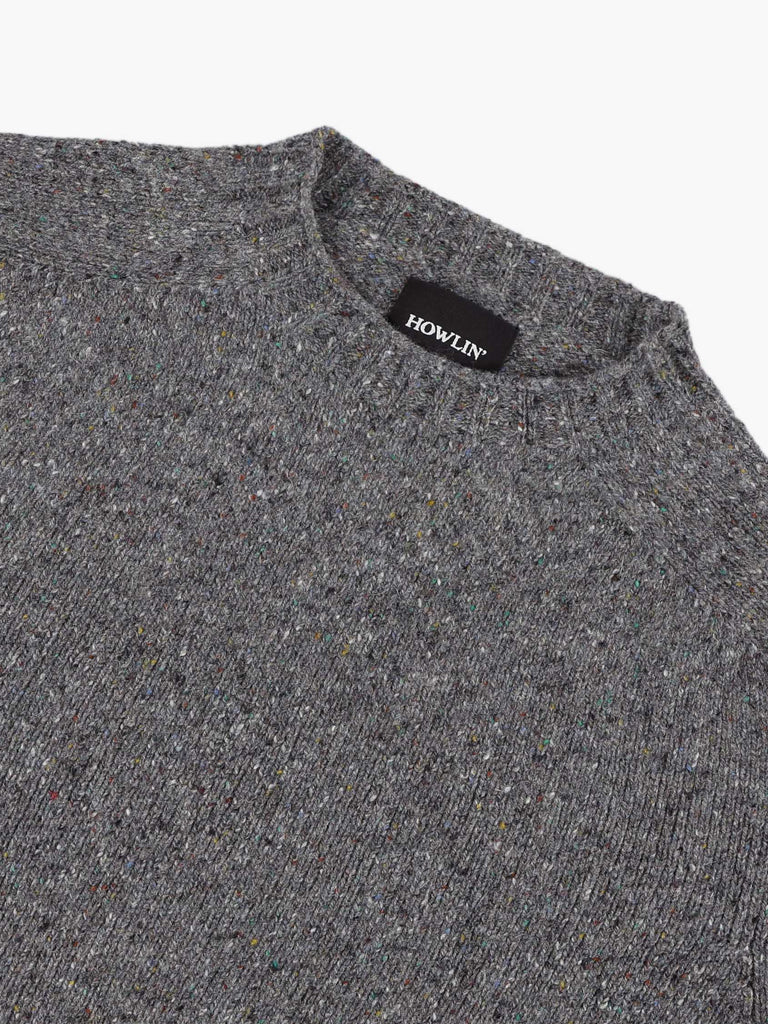 Howlin' Terry Sweater in Grey Mix