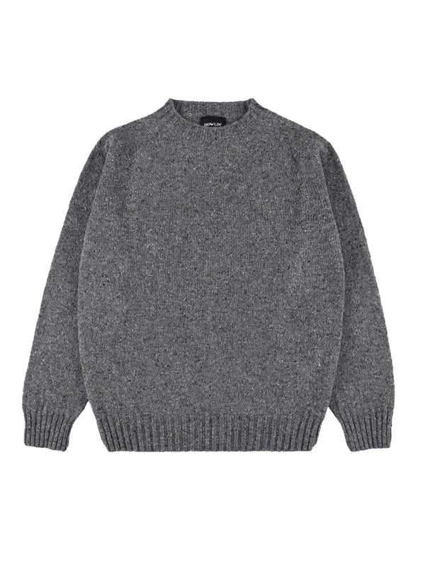 Howlin' Terry Sweater in Grey Mix