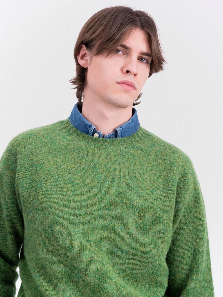 Howlin' The Birth of the Cool Sweater in Mossy Green