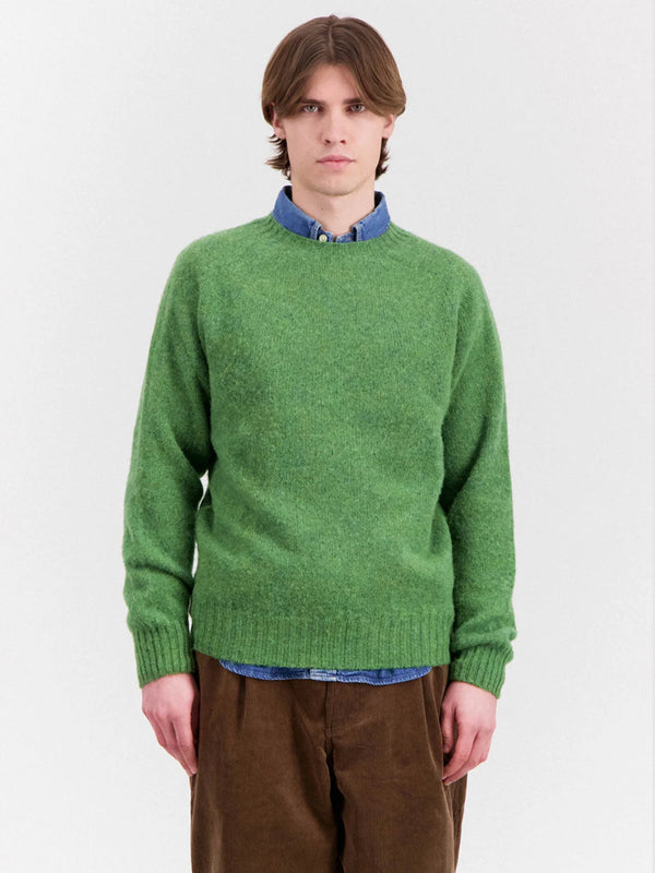Howlin' The Birth of the Cool Sweater in Mossy Green