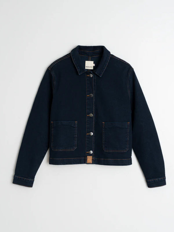 Indi & Cold Denim Jacket in Navy