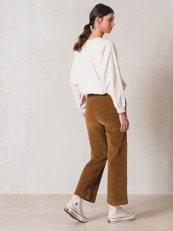 Indi & Cold Gina Cropped Trousers in Cuero