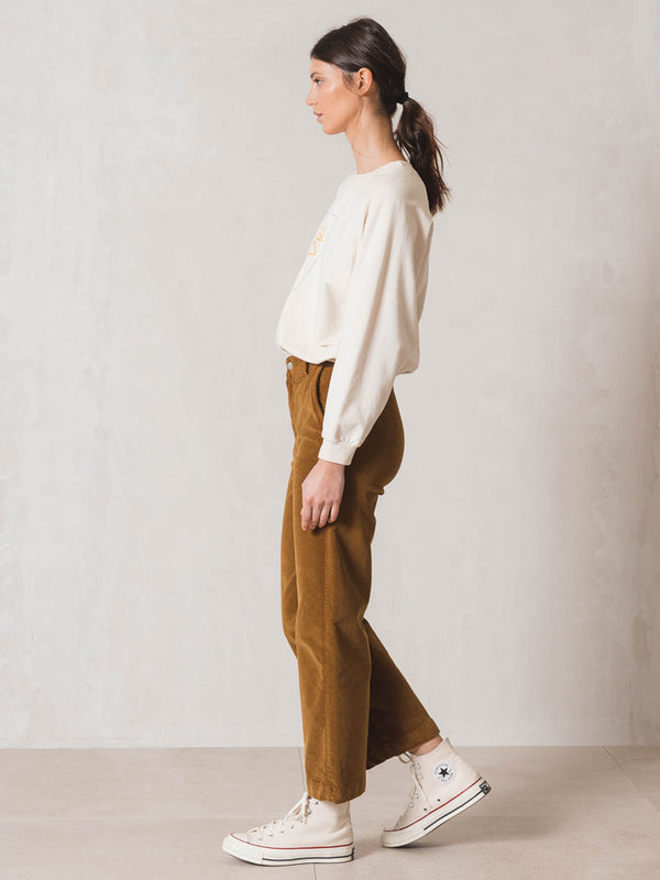 Indi & Cold Gina Cropped Trousers in Cuero