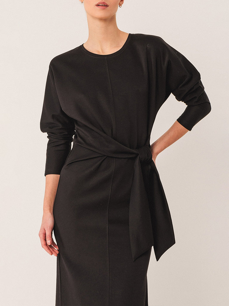 Indi & Cold Knot Dress in Black