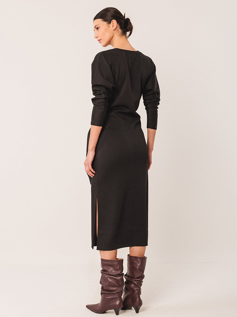 Indi & Cold Knot Dress in Black