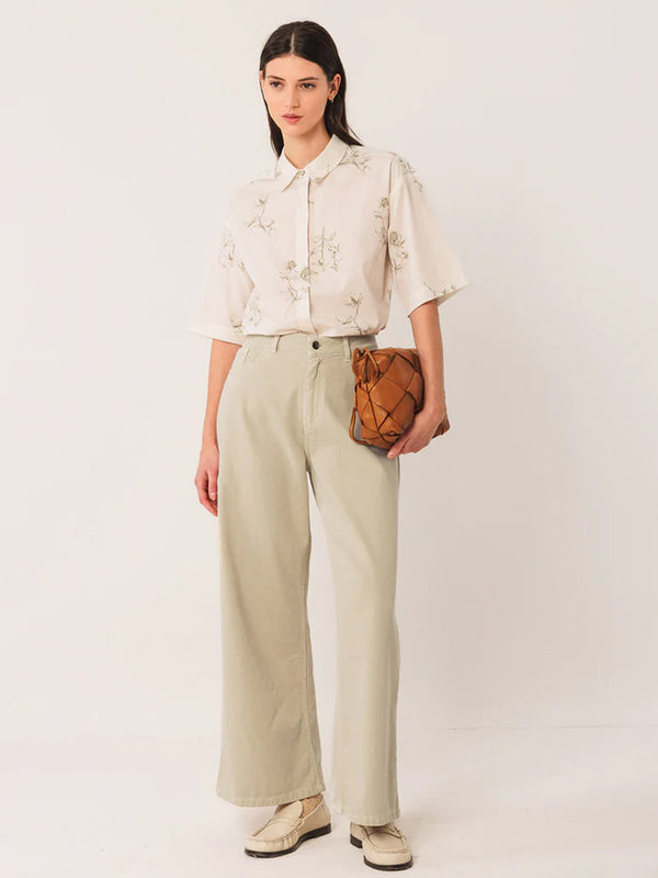 Indi & Cold Wide Leg Trousers in Cream