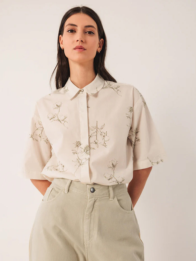 Indi & Cold Wide Leg Trousers in Cream