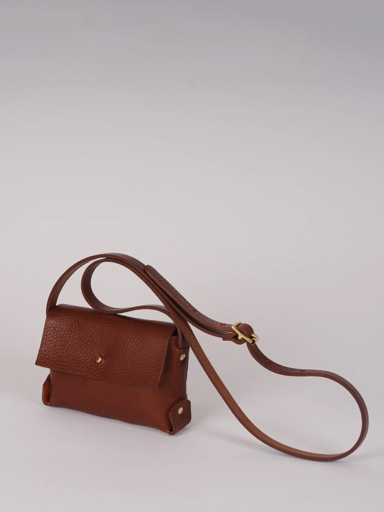 Kate Sheridan Jigsaw Bag in Chestnut