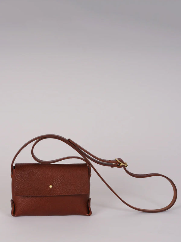 Kate Sheridan Jigsaw Bag in Chestnut
