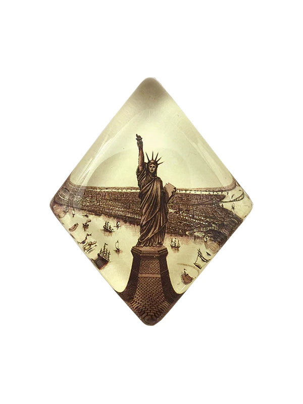 John Derian Lady Liberty Diamond Paperweight