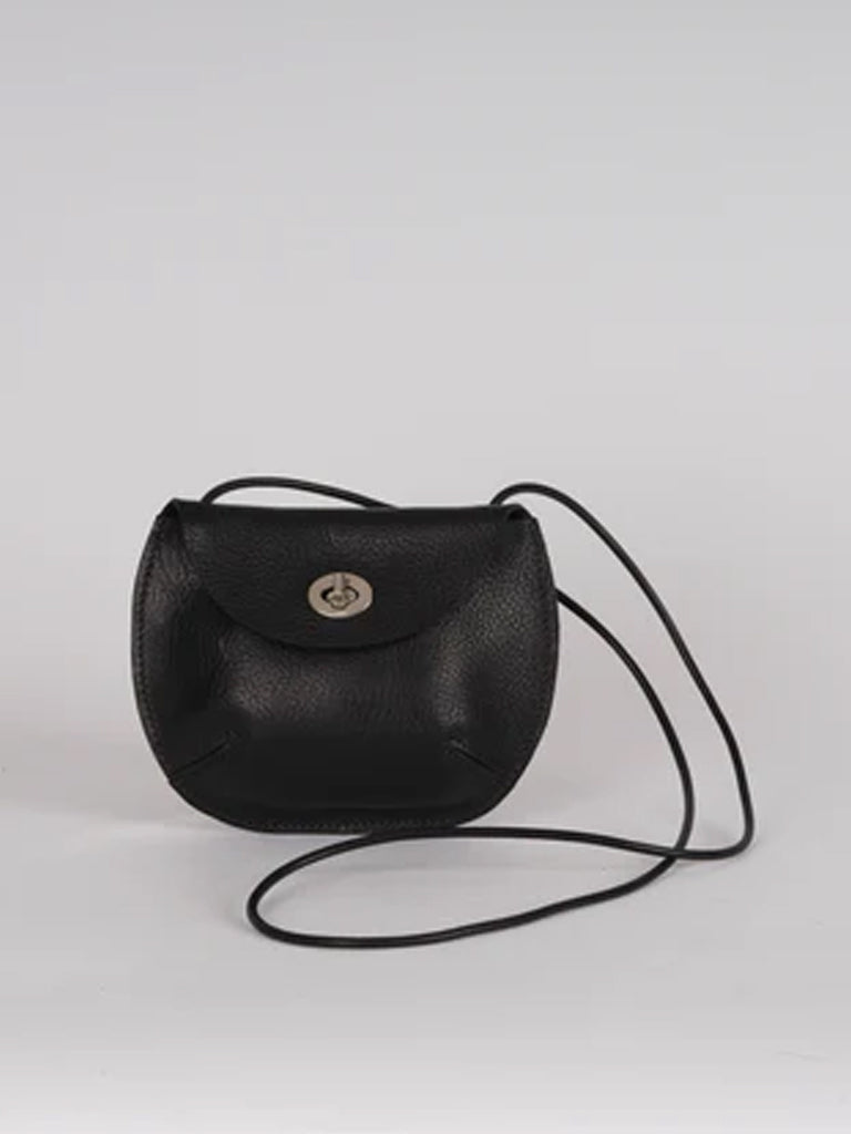 Kate Sheridan Black Owl Bag in Black