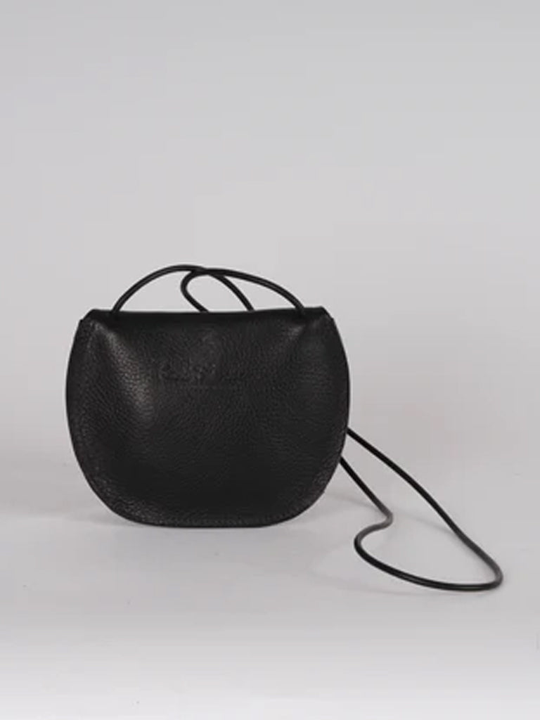 Kate Sheridan Black Owl Bag in Black