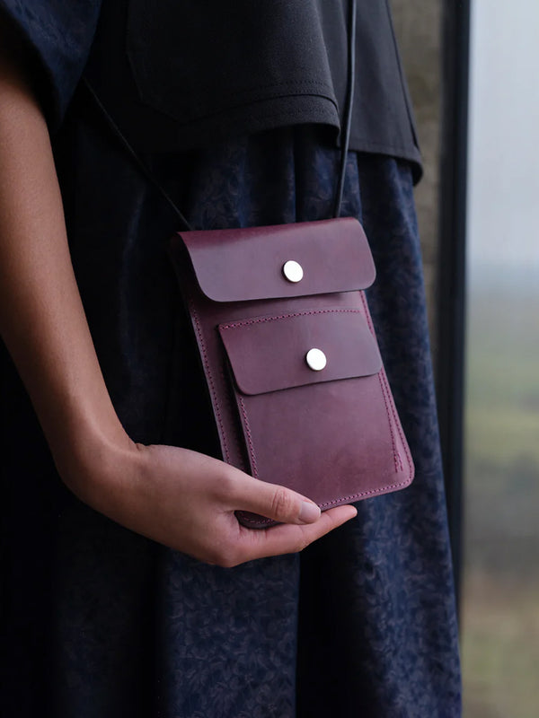 Kate Sheridan Scout Bag in Fig
