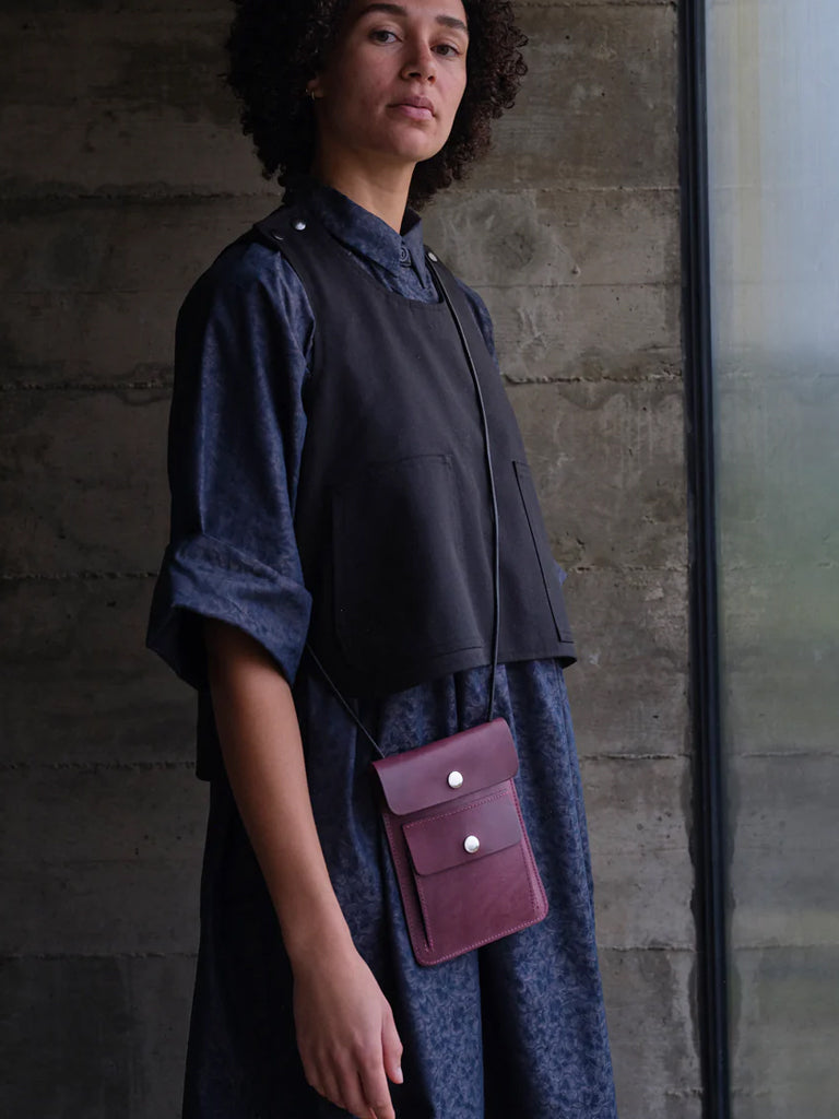 Kate Sheridan Scout Bag in Fig