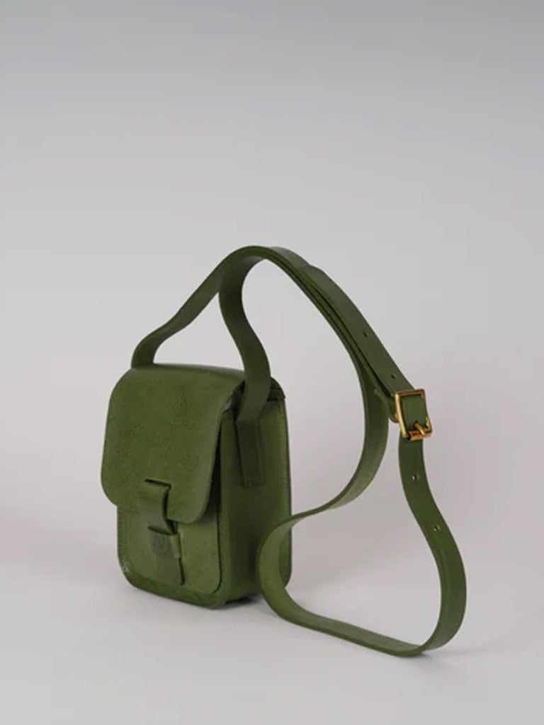 Kate Sheridan Half Loop Bag in Fern