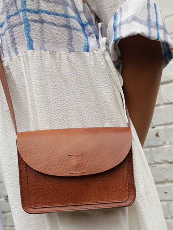 Kate Sheridan Hull Bag in Pecan