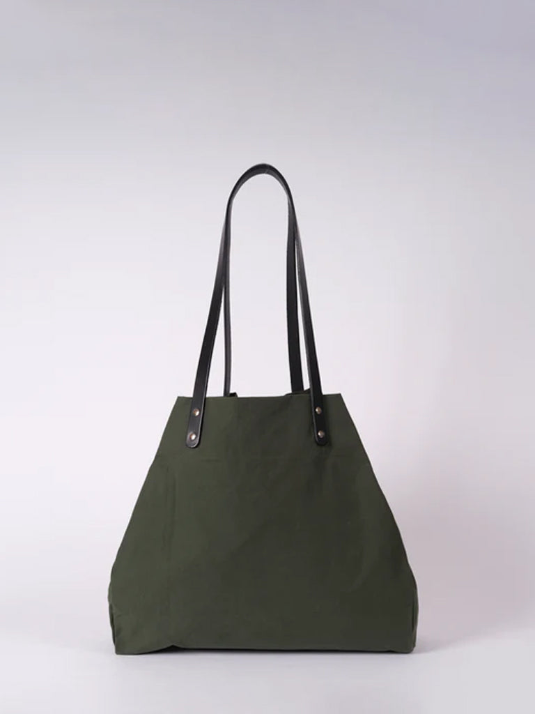 Kate Sheridan Hunter Midi Tote in Hunter