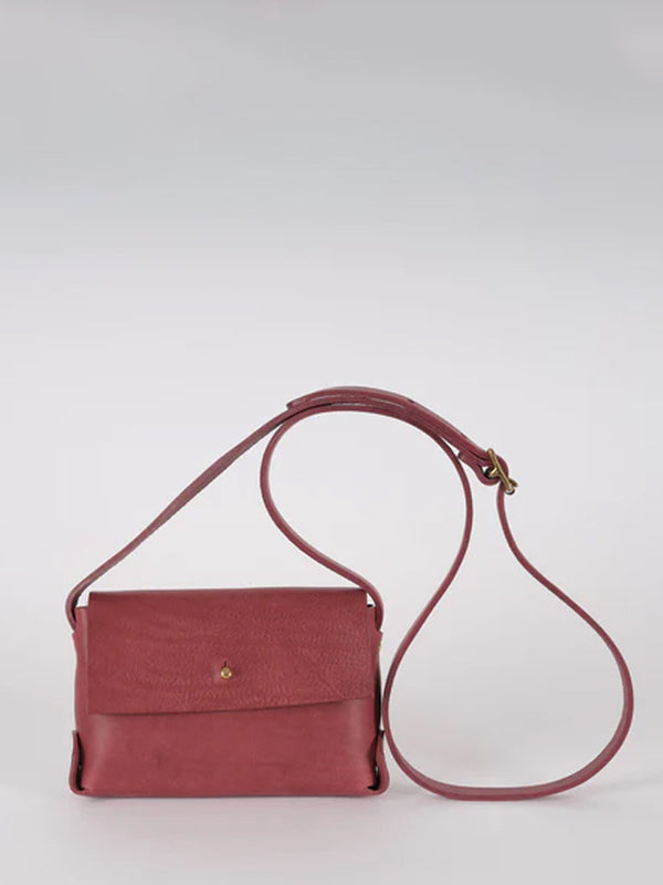 Kate Sheridan Jigsaw Bag in Raspberry