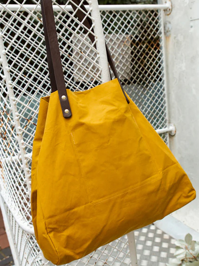 Kate Sheridan Midi Tote Bag in Cumin