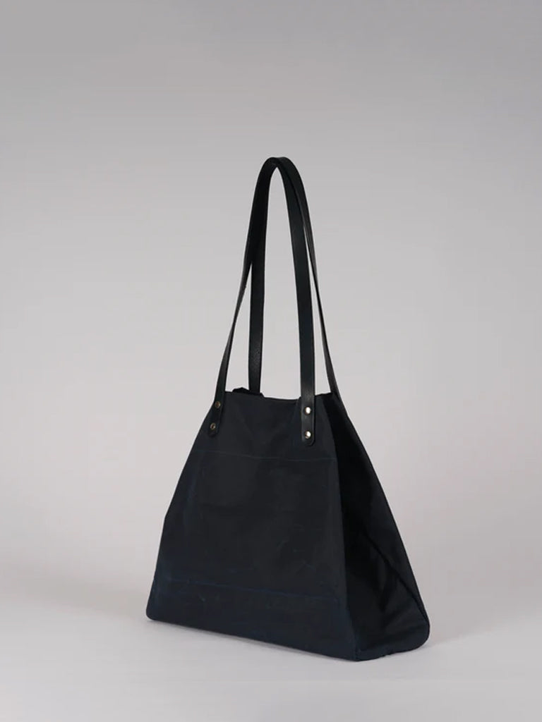 Kate Sheridan Midi Tote Bag in Vintage Navy