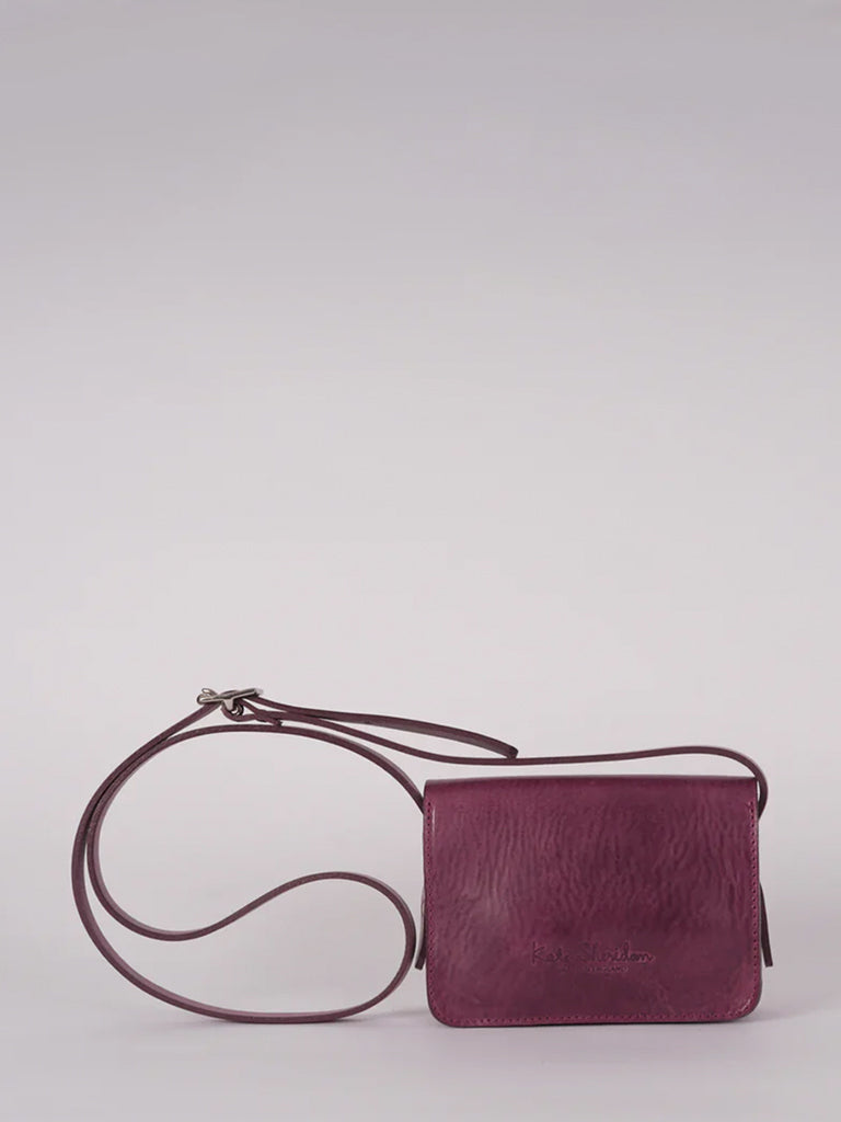 Kate Sheridan Mini Dot Bag in Fig