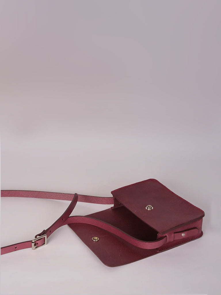 Kate Sheridan Mini Dot Bag in Fig