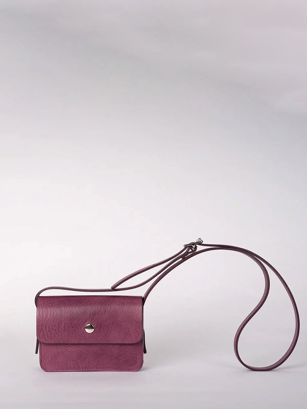 Kate Sheridan Mini Dot Bag in Fig