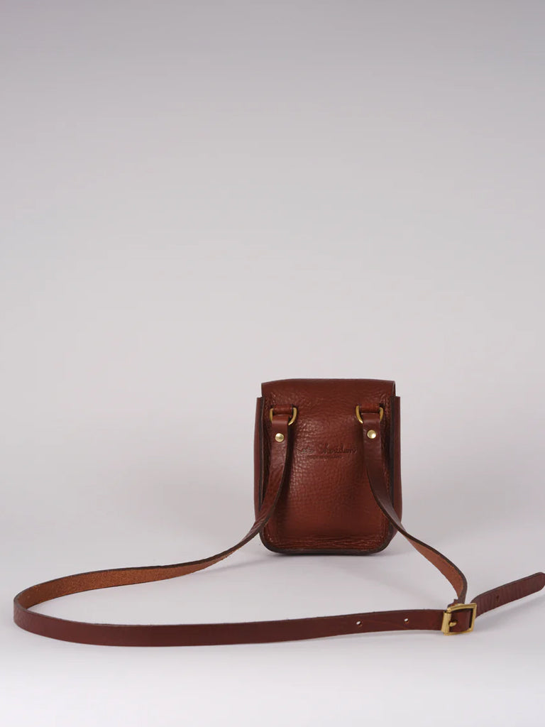 Kate Sheridan Half Orbed Bag in Chestnut