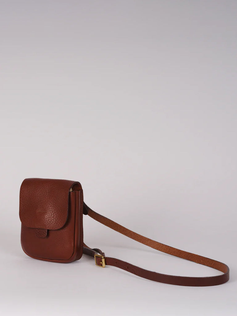 Kate Sheridan Half Orbed Bag in Chestnut