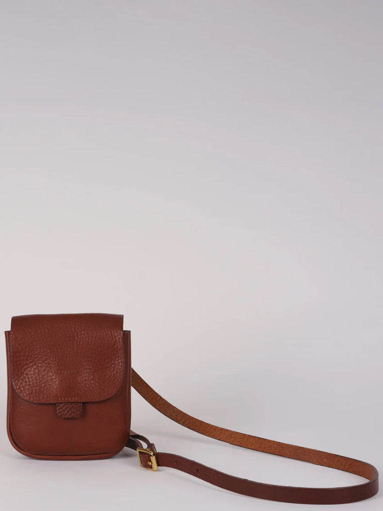 Kate Sheridan Half Orbed Bag in Chestnut