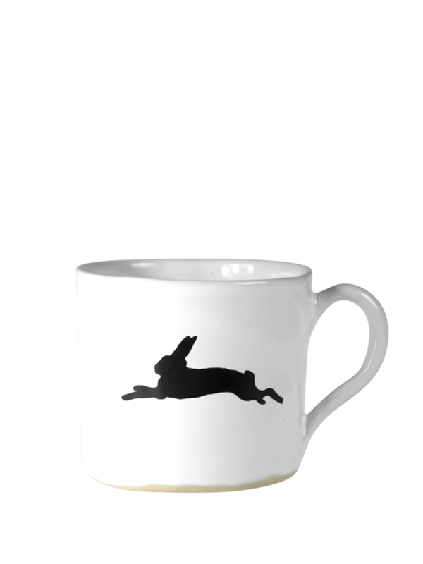 Kühn Keramik Medium Rabbit Coffee Cup in White
