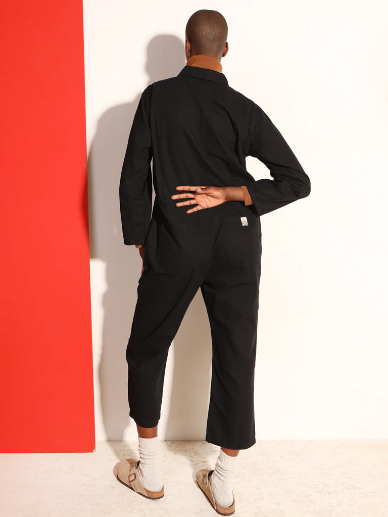 L.F. Markey Dominic Boilersuit in Black