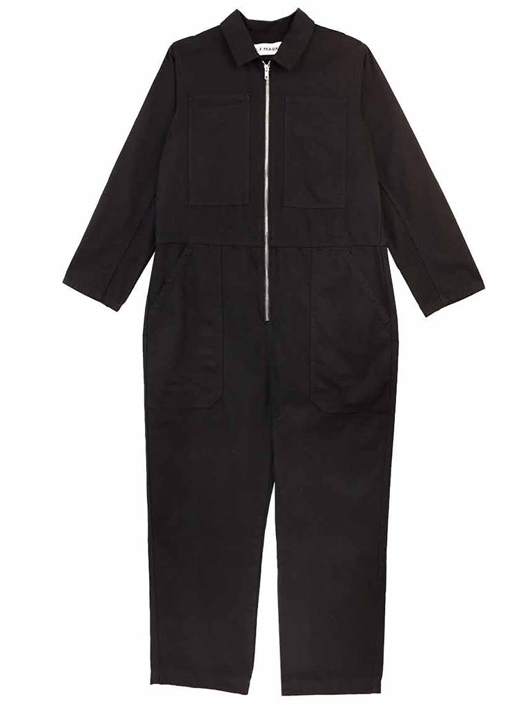 L.F. Markey Dominic Boilersuit in Black