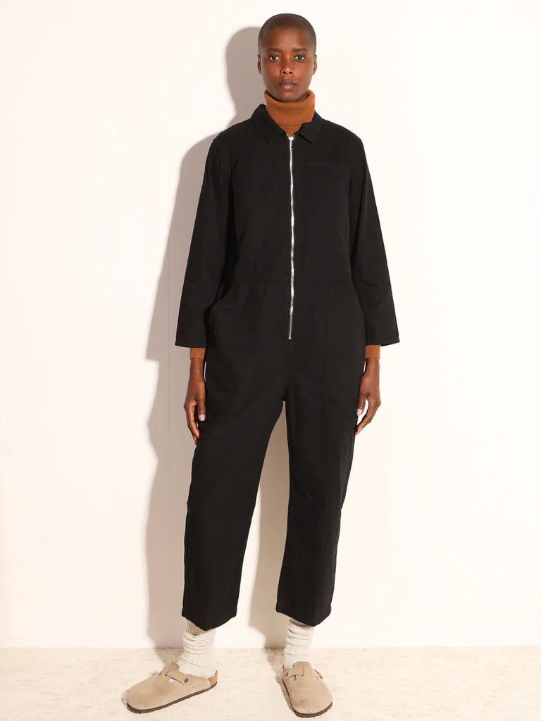 L.F. Markey Dominic Boilersuit in Black