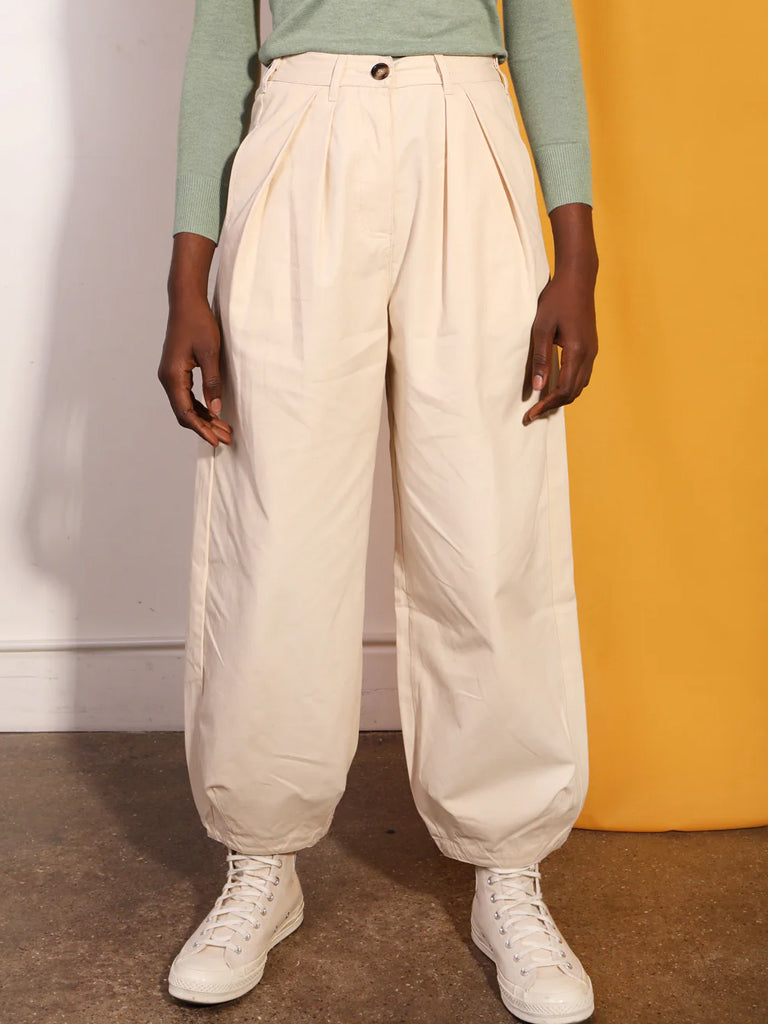 L.F. Markey Jenkin Trousers in Ecru