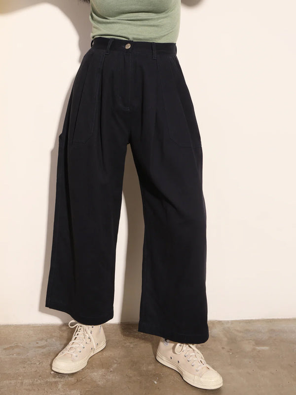 L.F. Markey Workpant in Cotton Drill Navy