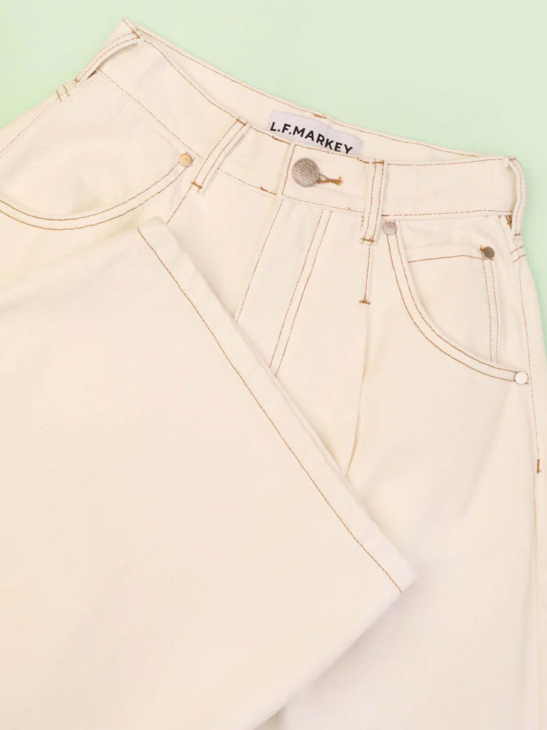 L.F. Markey Mason Jeans in Ecru
