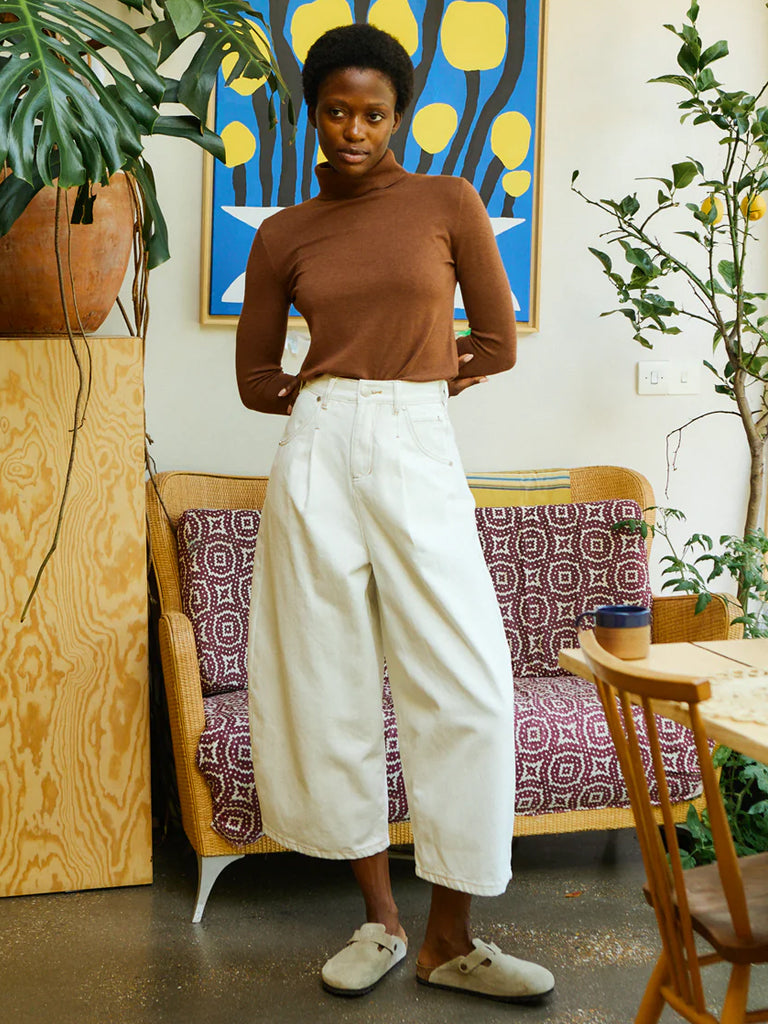 L.F. Markey Mason Jeans in Ecru