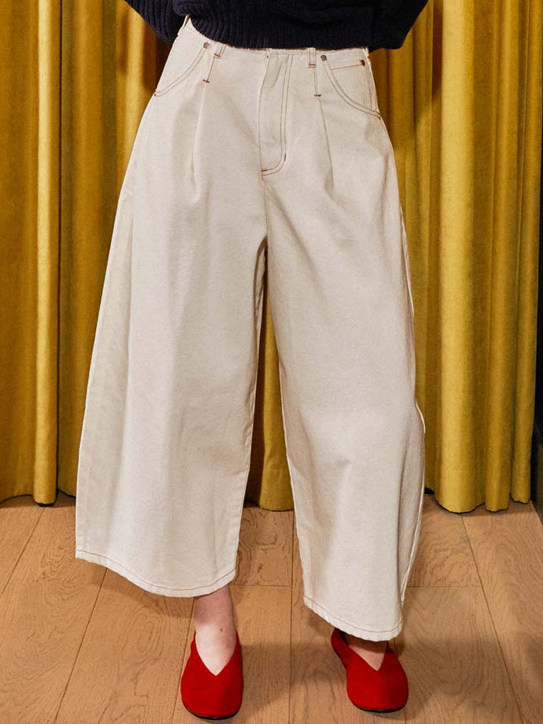 L.F. Markey Mason Jeans in Ecru