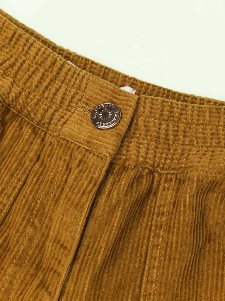 L.F. Markey Beckett Cord Trousers in Chartreuse