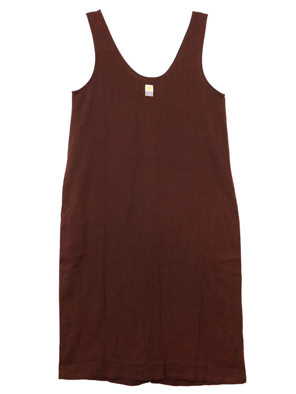 L.F. Markey Button Front Dress in Chocolate