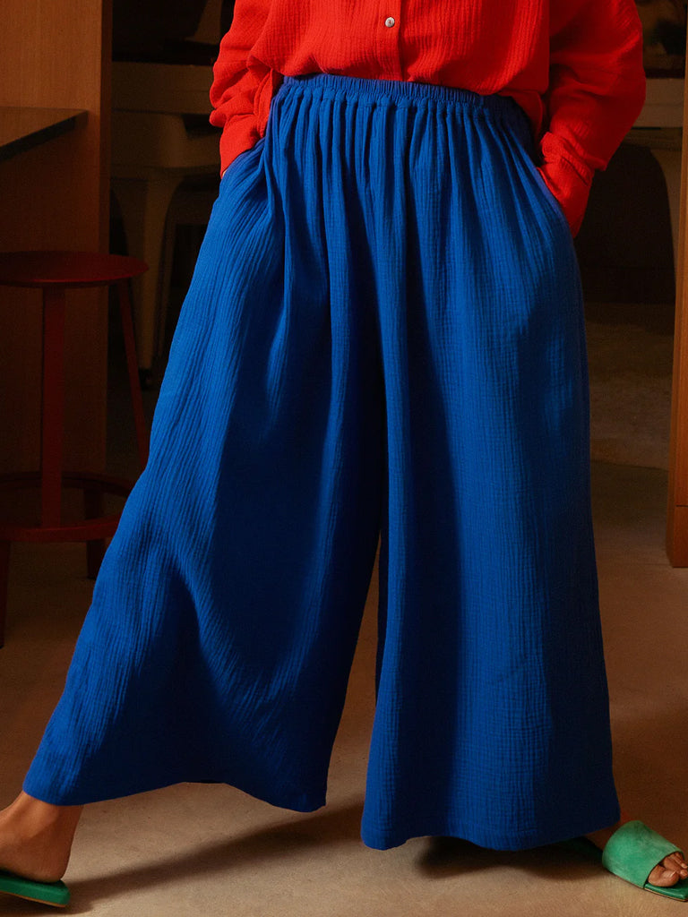L.F. Markey Valen Trouser in Cobalt