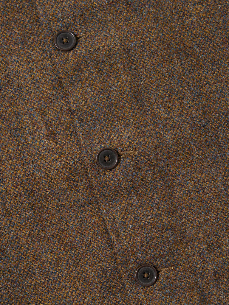 Universal Works Harris Tweed Easy Jacket in Gold