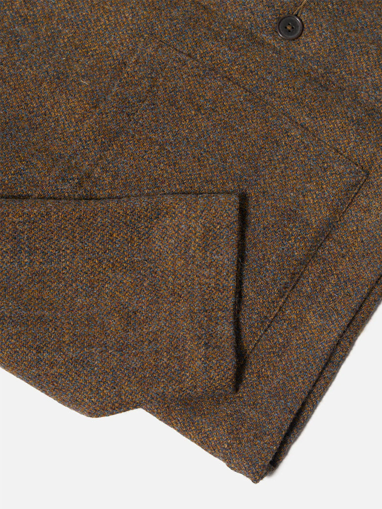 Universal Works Harris Tweed Easy Jacket in Gold