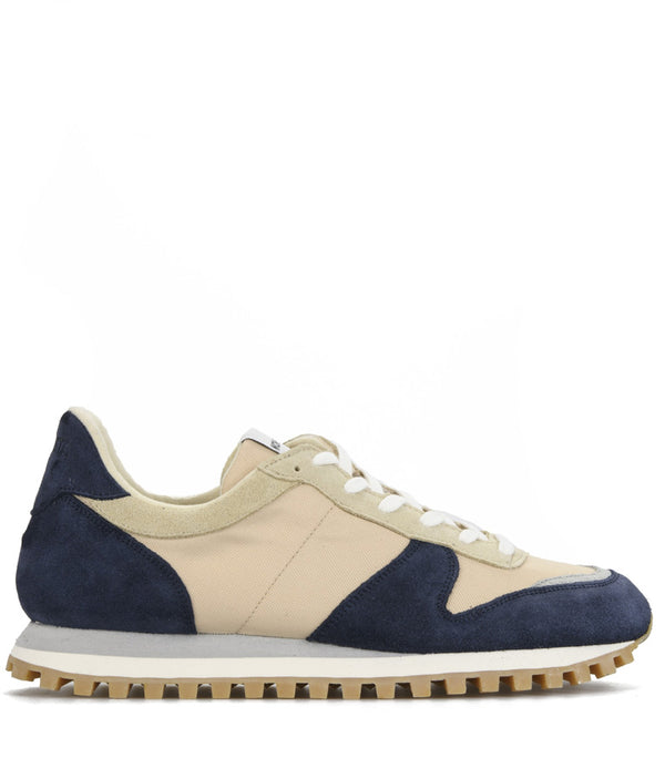 Novesta Marathon Trail Trainers in Navy Beige