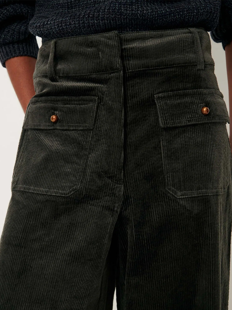 Sessun Manhastreet Cord Trousers in Basalt